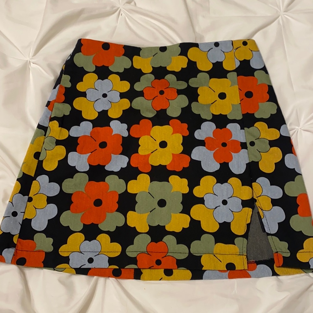 Urban outfitters groovy mini skirt